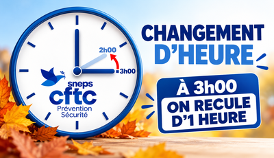🕒 Changement d’heure : c’est ce week-end !
