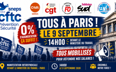 0 % D’AUGMENTATION ? LE 9 SEPTEMBRE, FAISONS-NOUS ENTENDRE !