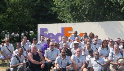 Roissy : les agents de sécurité Fedex mobilisés pour leur emploi.