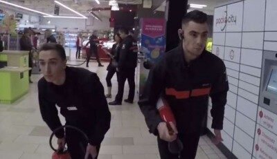 Auchan La Couronne: les agents de sécurité font le buzz [VIDEO]