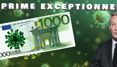 Prime de 1000 euros – Lettre au Ministre de l&rsquo;économie