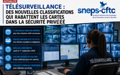 Télésurveillance : des nouvelles classifications qui rebattent les cartes dans la sécurité privée